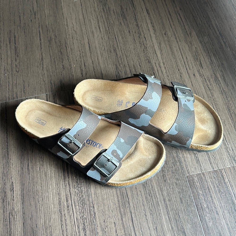 Men’s Camo Birkenstock Sandals